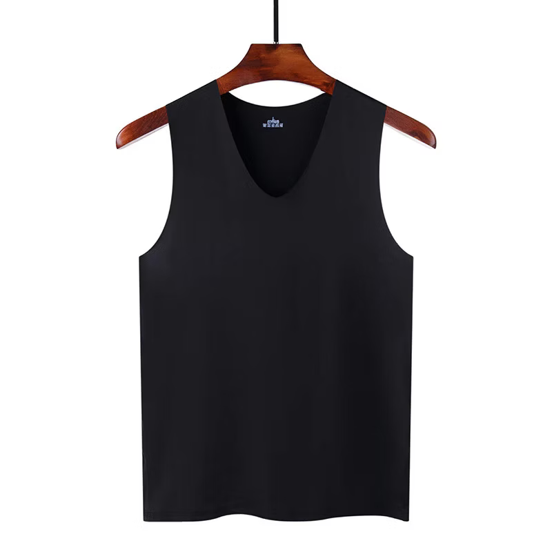 Seamless Ice Silk Vest Men's Summer Youth Thin